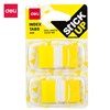 DELI POPUP FLAGS YELLOW TWIN PACK 100