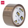 DELI LOW NOISE PACKING TAPE 48MM X 50M BROWN PACK 6