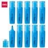 DELI ACCENT HIGHLIGHTER CHISEL TIP BLUE BOX 10