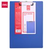 DELI CLIPBOARD PVC A4 BLUE
