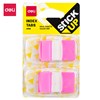 DELI POPUP FLAGS PINK TWIN PACK 100