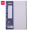 DELI A4 DIVIDERS 131 TAB GREY