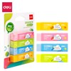 DELI COMIKO BRIGHT COLOURS PVC ERASER