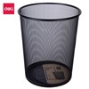 DELI MESH TIDY WASTE BIN 24 LITRE BLACK
