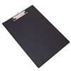 DELI CLIPBOARD PVC A4 BLACK