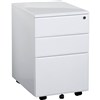 DELI MOBILE PEDESTAL 3DRAWER LOCKABLE 390 X 520 X 600MM WHITE