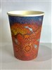 MULGA INDIGENOUS DESIGN 12OZ DOUBLE WALL CUPS CARTON 500
