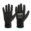ASSASSIN 4121 NITRILE GRIP GLOVE  BLACK  SIZE 7SMALL