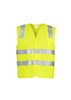 SYZMIK HI VIS SAFETY VEST WITH REFLECTIVE TAPE  YELLOW  SIZE 3XL