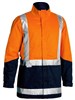 BISLEY BJ6970T HIVIS 2TONE 3 IN 1 DRILL JACKET WITH REFLECTIVE TAPE  ORANGENAVY  SIZE 3XL