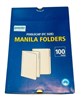 PREMIER MANILLA FOLDERS FOOLSCAP BUFF BOX 100