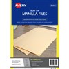 AVERY 88055 MANILLA FOLDER A4 BUFF PACK 50