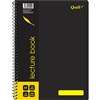 QUILL Q906 LECTURE BOOK SPIRALBOUND 70GSM A4 140 PAGE BLACK