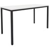 RAPIDLINE STEEL FRAME DRAFTING HEIGHT TABLE 1800 X 900 X 900MM NATURAL WHITE
