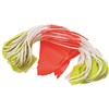PROCHOICE BUNTING TRIANGLE DAYNIGHT SAFETY FLAGS 30M FLUORO ORANGEYELLOW