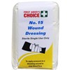 FIRST AIDERS CHOICE WOUND DRESSING SIZE 15