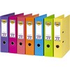 MARBIG LINEN LEVER ARCH FILE PE 75MM A4 ASSORTED PACK 10