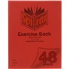 SPIRAX P118A EXERCISE BOOK 12MM RULED 70GSM 48 PAGE A5 RED