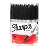 SHARPIE PERMANENT MARKER BULLET FINE 10MM BLACK TUB 36
