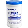 HALYARD ISOWIPE HOSPITAL GRADE DISINFECTANT BACTERICIDAL WIPES TUB 75