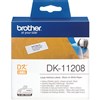BROTHER DK11208 LABEL ROLL 38 X 90MM WHITE ROLL 400
