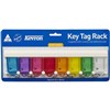 KEVRON ID5 KEY TAG RACK 8 TAG ASSORTED
