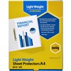 MARBIG LIGHTWEIGHT COPYSAFE SHEET PROTECTORS A4 BOX 100
