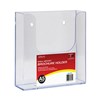 DEFLECTO BROCHURE HOLDER WALL MOUNT A5 CLEAR