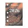 COLLINS DESK CALENDAR DCRS REFILL DAY TO PAGE SIDE PUNCH