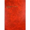 COLLINS 3880 SERIES ACCOUNT BOOK DAY BOOK PAGED 84 LEAF A4 RED