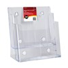 DEFLECTO BROCHURE HOLDER 2TIER A4 CLEAR