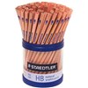 STAEDTLER 130 NATURAL GRAPHITE PENCIL HB TUB 100