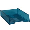 ITALPLAST MULTI FIT DOCUMENT TRAY A4 NEON BLUE