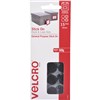 VELCRO BRAND STICKON HOOK AND LOOP DOTS 16MM BLACK PACK 15