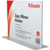 ESSELTE SIGN  MENU HOLDER DOUBLE SIDED LANDSCAPE A4 CLEAR