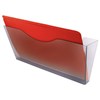 ESSELTE DOCUMENT POCKET WALL MOUNT LANDSCAPE FOOLSCAP CLEAR