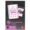 GBC IBICO BINDING COVER LEATHERGRAIN 300GSM A3 BLACK PACK 25