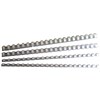 GBC PLASTIC BINDING COMB ROUND 21 LOOP 6MM A4 WHITE PACK 100