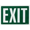 HEADLINE SIGN EXIT 203 X 305MM GREENWHITE