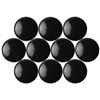 QUARTET MAGNETIC BUTTONS 30MM BLACK PACK 10