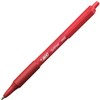 BIC SOFTFEEL RETRACTABLE BALLPOINT PEN 10MM RED BOX 12