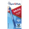 PAPERMATE INKJOY 300 RETRACTABLE BALLPOINT PEN 10MM BLUE BOX 12