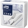TORK 477577 SOFT DINNER NAPKIN 390 X 390MM WHITE PACK 100