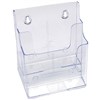 DEFLECTO BROCHURE HOLDER 2TIER A5 CLEAR