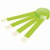 REXEL ID SERIAL NUMBER WRISTBANDS FLUORO GREEN PACK 100