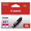 CANON CLI651XLM INK CARTRIDGE HIGH YIELD MAGENTA