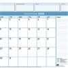 SASCO 10552RFL DELUXE REFILL PACK 12 SHEETS DESK PLANNER MONTH TO VIEW