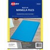 AVERY 82723 MANILLA FOLDER A4 BLUE PACK 20