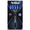 ARTLINE FLOW RETRACTABLE BALLPOINT PEN 10MM BLUE BOX 12