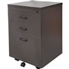 RAPID WORKER MOBILE PEDESTAL 3DRAWER LOCKABLE 690 X 465 X 447MM IRONSTONE
